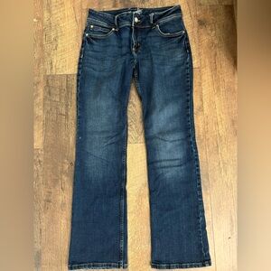 Wrangler Blue Boot Cut Jeans 9/10